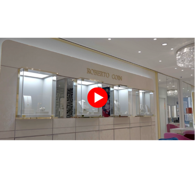 "Explore the remarkable transformation as we unveil the revamped Roberto Coin boutique sanctuary"  by Dino D'Auria